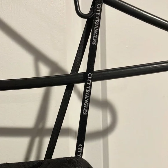 City Triangles Frilly Short Black Dress - Picture 6 of 10